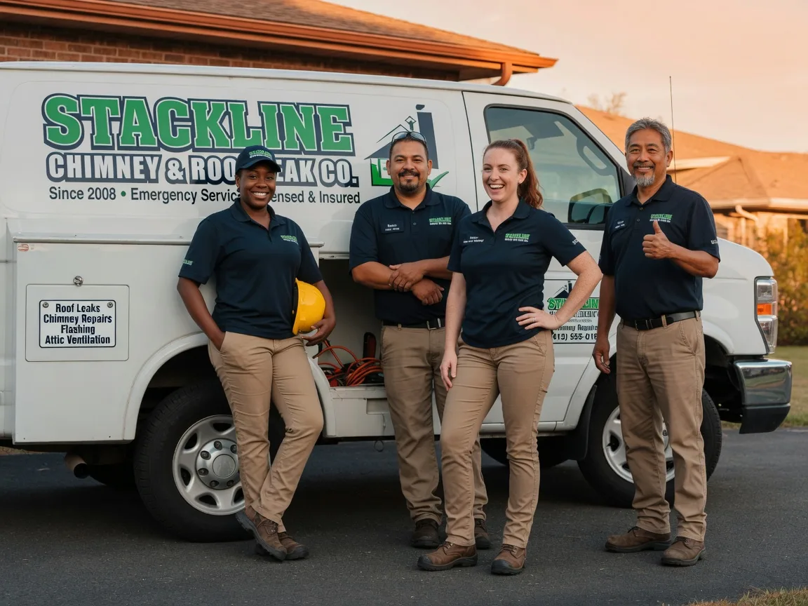 Chimney flashing repair company in Antlers, OK